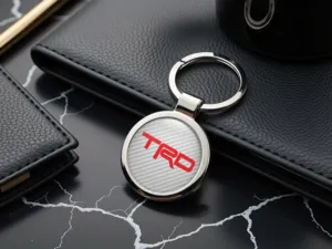 Toyota TRD Personalized Key Holder Ring Custom Logo